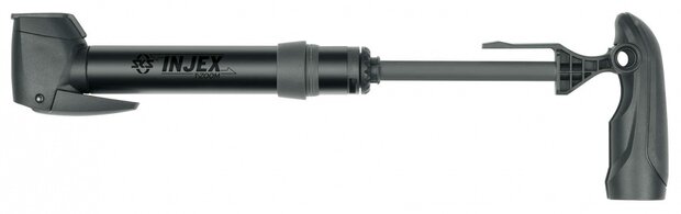 minipomp Injex T-Zoom 25,6 cm zwart