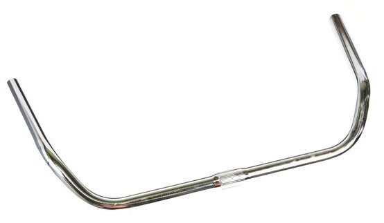 stuurbocht 24 inch 490 x 25,4 mm zilver