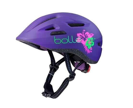 fietshelm Stance Jr paars unisex maat 51-55