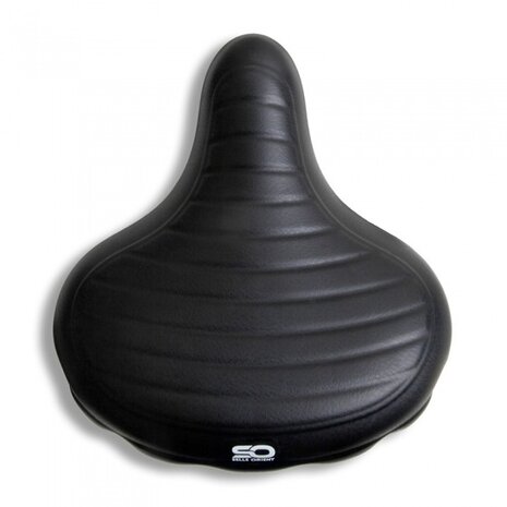 zadel Relax elastomeer unisex 270 x 244 mm zwart