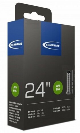 binnenband 24 x 3/4 / 1 1/8 (20/28-540/541) AV 9A 40 mm