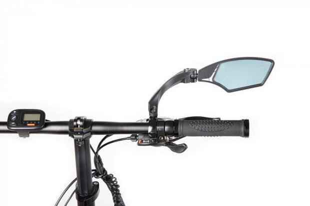 fietsspiegel Luxury e-bike rechts zwart