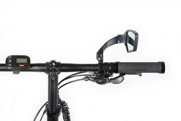 fietsspiegel Luxury e-bike rechts zwart