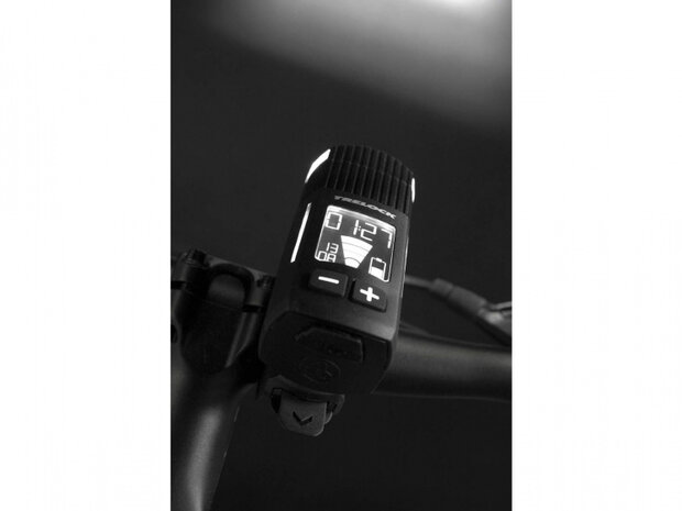verlichtingsset LS660 I-Go VisionLite + LS740 Vector zwart