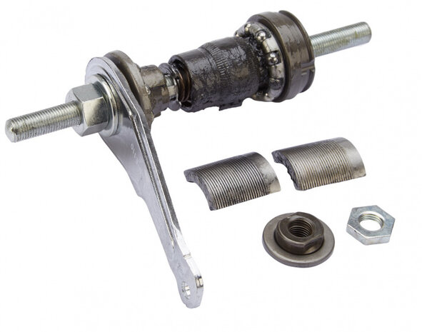 binnenwerk 165 mm voor terugtrapremnaaf zilver