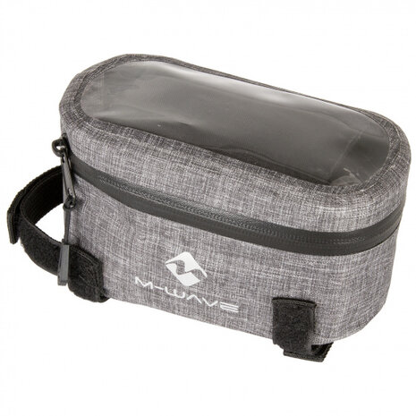 frametas Suburban 1,5 liter nylon 18,5 x 9,5 cm grijs
