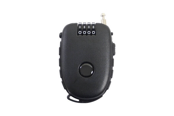 kabelslot cijfercombinatie 900 x 2,4 mm zwart