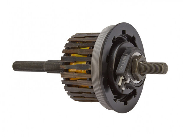 binnenwerk naaf DH-2R35 2,4W 140 mm as zwart