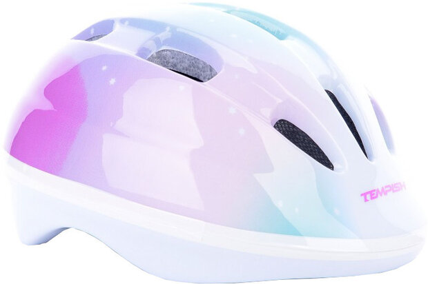 fiets- en skatehelm Raybow paars meisjes maat S