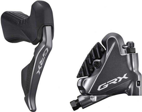 schijfremset GRX St-RX815 rechts achter 3 vinger zwart