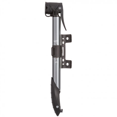 minipomp Doublehead met houder 25 cm zwart
