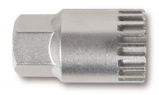 dopsleutel 3793/4 shimano trapas 16-punts 24 mm zilver