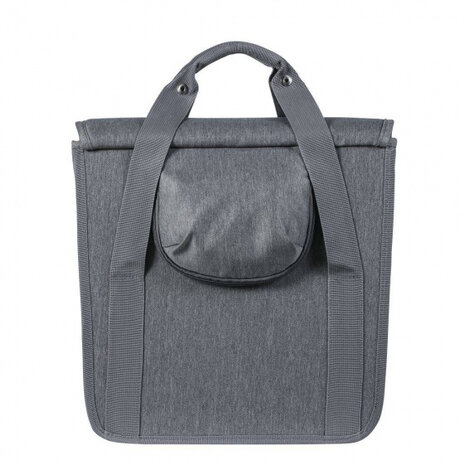 shopper Go enkele fietstas 16 liter grijs - 17765
