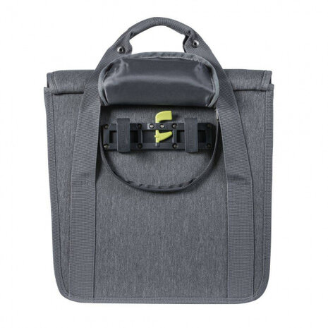 shopper Go enkele fietstas 16 liter grijs - 17765