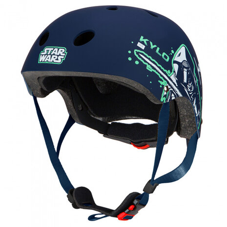 fietshelm Stormtrooper jongens zwart maat 54/58 cm
