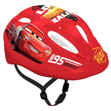 fiets-/skatehelm Cars jongens rood maat 52/56 cm