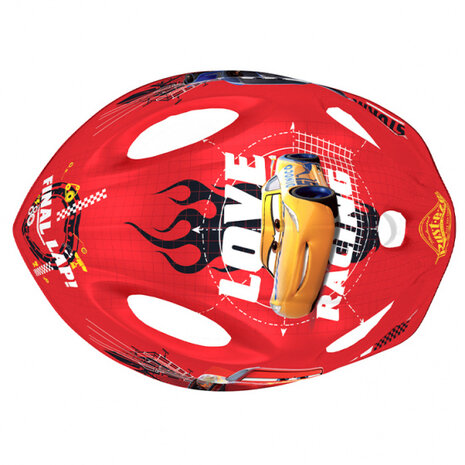 fiets-/skatehelm Cars jongens rood maat 52/56 cm