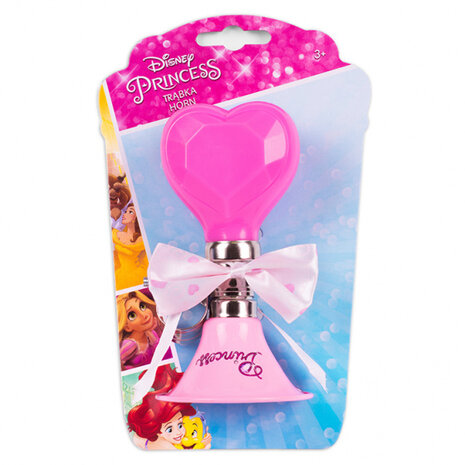 fietstoeter Princess 6,5 x 14 cm roze