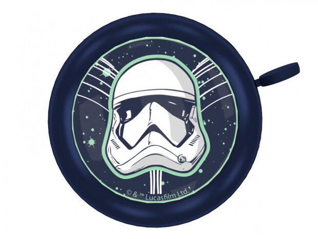 fietsbel Star Wars Stormtrooper 55 mm blauw