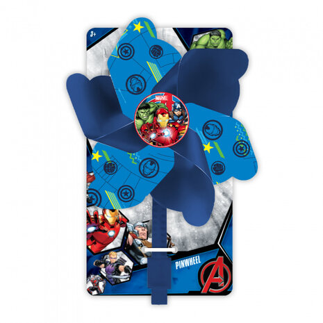 windmolentje Avengers 17 cm blauw