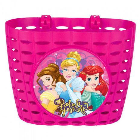 fietsmand Princess junior 20 cm roze