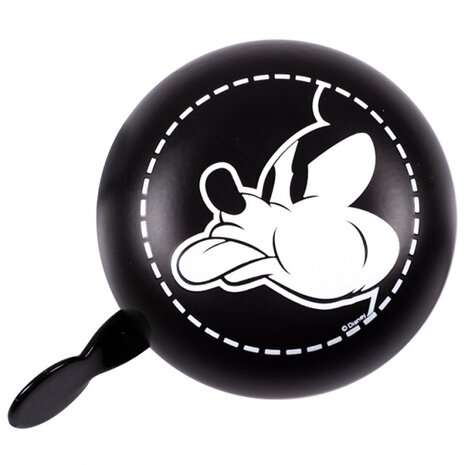 fietsbel Mickey Mouse 80 mm zwart