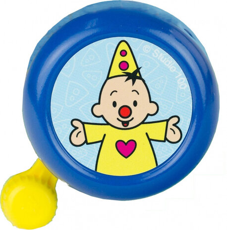 fietsbel Bumba junior staal 55 mm blauw