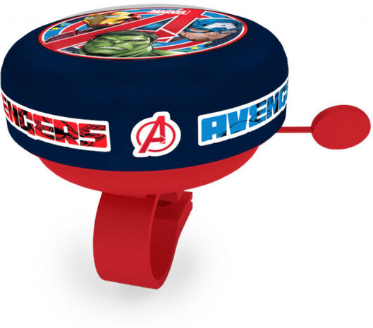 fietsbel Avengers donkerblauw/rood 55 mm