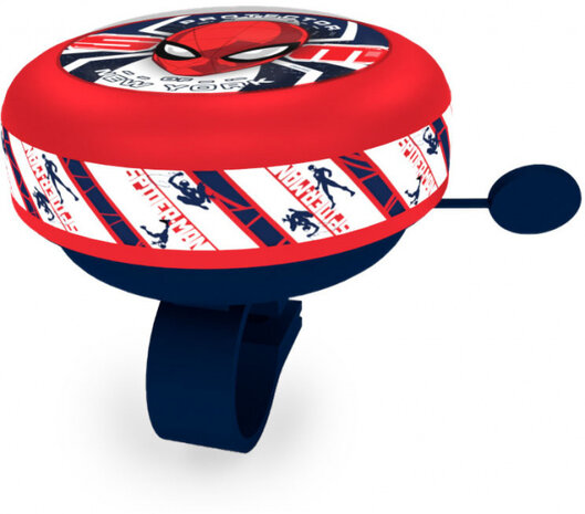 fietsbel Spider-Man 55 mm rood