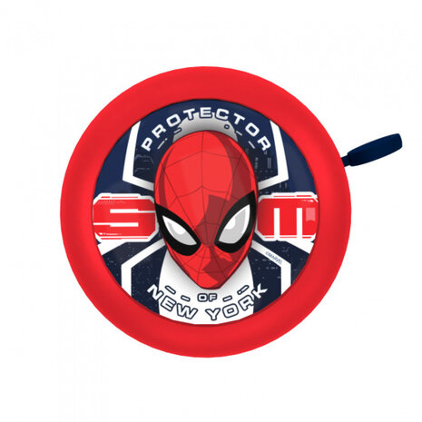 fietsbel Spider-Man 55 mm rood