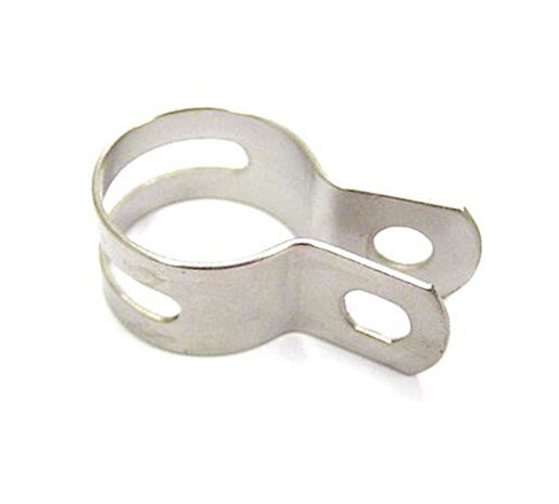 bandage sport 15 mm RVS zilver 10 stuks