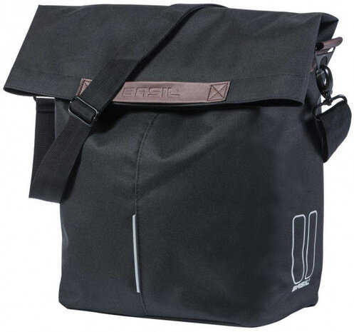 fietsshopper City 14-16 liter zwart - 17779