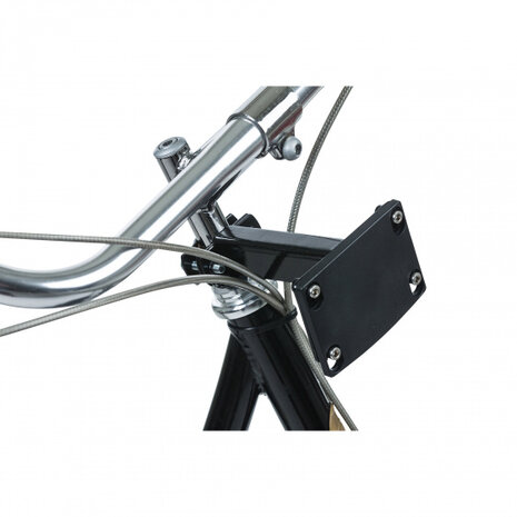 stuurpenhouder Fixed Mounted 22-25,4 mm zwart - 70183