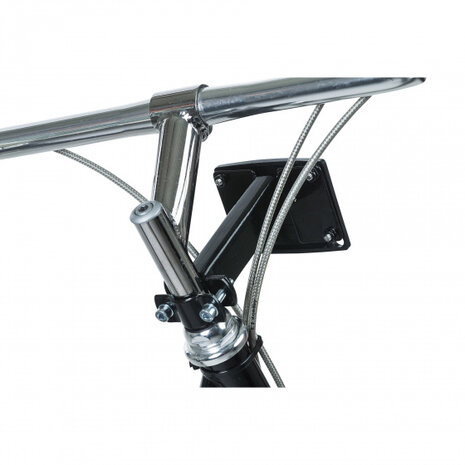 stuurpenhouder Fixed Mounted 22-25,4 mm zwart - 70183