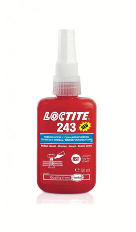 borgmiddel draad 243 rood 50 ml