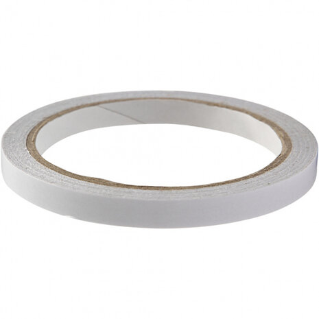dubbelzijdig klevend tape 10 m x 9 mm zilvergrijs