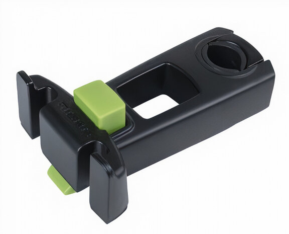 stuurpenhouder KF Ahead 22-25,4 mm staal zwart - 70189