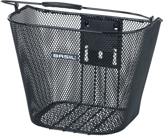 fietsmand KF stuur 20 liter staal zwart - 10228
