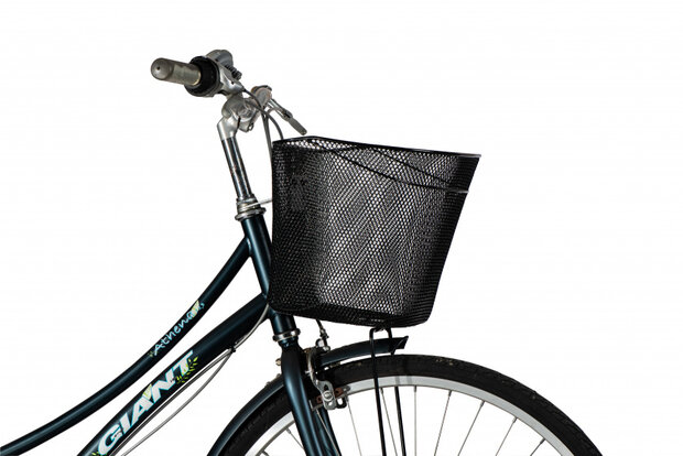 fietsmand 13 liter voor zwart staal