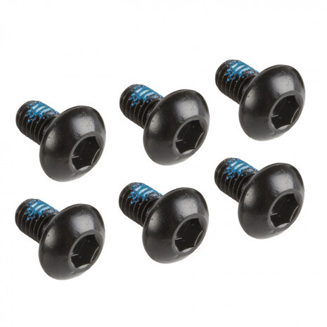 remschijf 140 mm 6 gaats RVS zilver