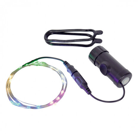 wielverlichting led junior 200 cm transparant