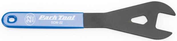 conussleutel SCW 22 mm staal zwart/blauw