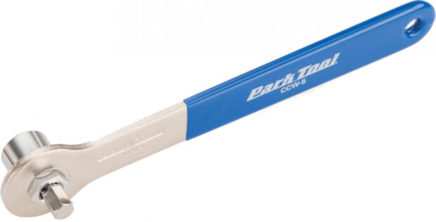 cranksleutel CCW-5 14 mm/8 mm staal zilver/blauw