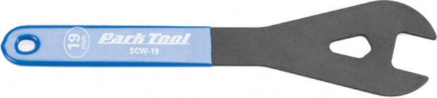 conussleutel SCW 19 mm staal zwart/blauw