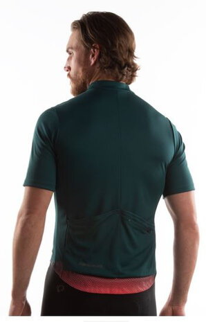 wielershirt Tour Jersey heren polyester donkergroen mt L