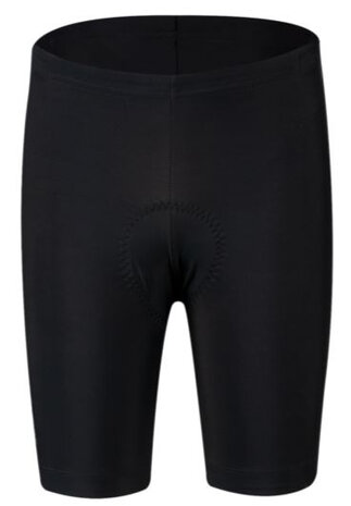 fietsbroek Quest Junior polyester/elastaan zwart mt L