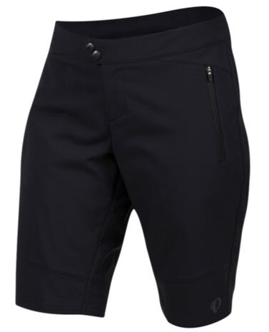 fietsbroek Summit Short dames polyester zwart mt 38