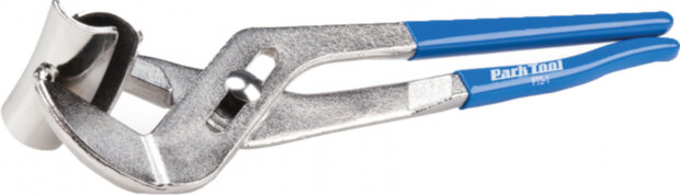 bandoplegger PTS-1 staal zilver/blauw