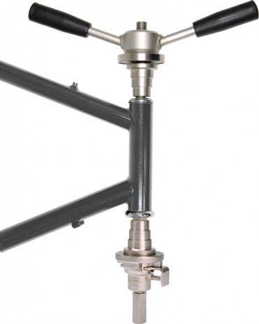 lagerpers HHP-2 balhoofd/trapas 315 mm staal zilver