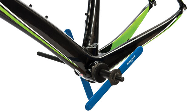 lagerpers HHP-3 balhoofd/trapas 385 mm zwart/blauw